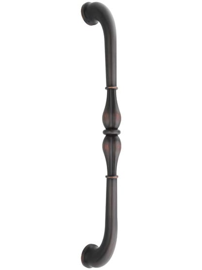 Bella Appliance Pull - 12 inch Center-to-Center in Brushed Oil Rubbed Bronze.
